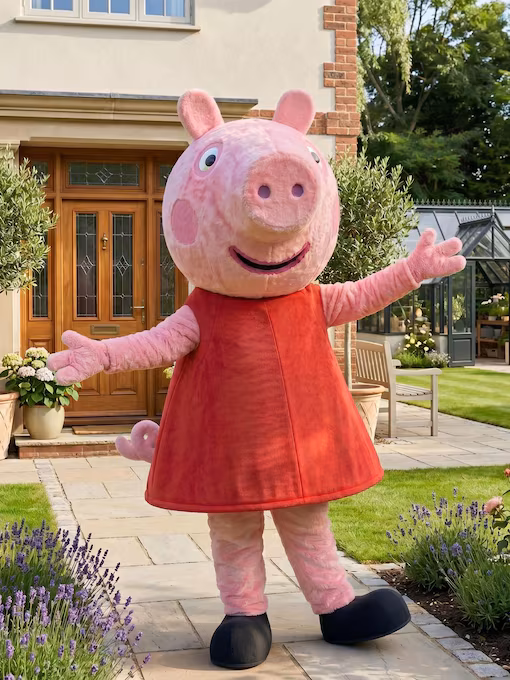 Peppa Wutz Charakter für Kinderfeste
