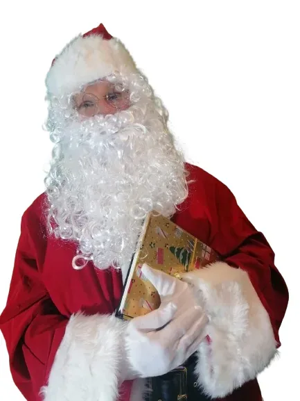 Weihnachtsmann Charakter als Walk-Act für Weihnachtsfeiern, Advents-Events und Nikolaus-Besuche in Lübeck, Hamburg und Norddeutschland.
