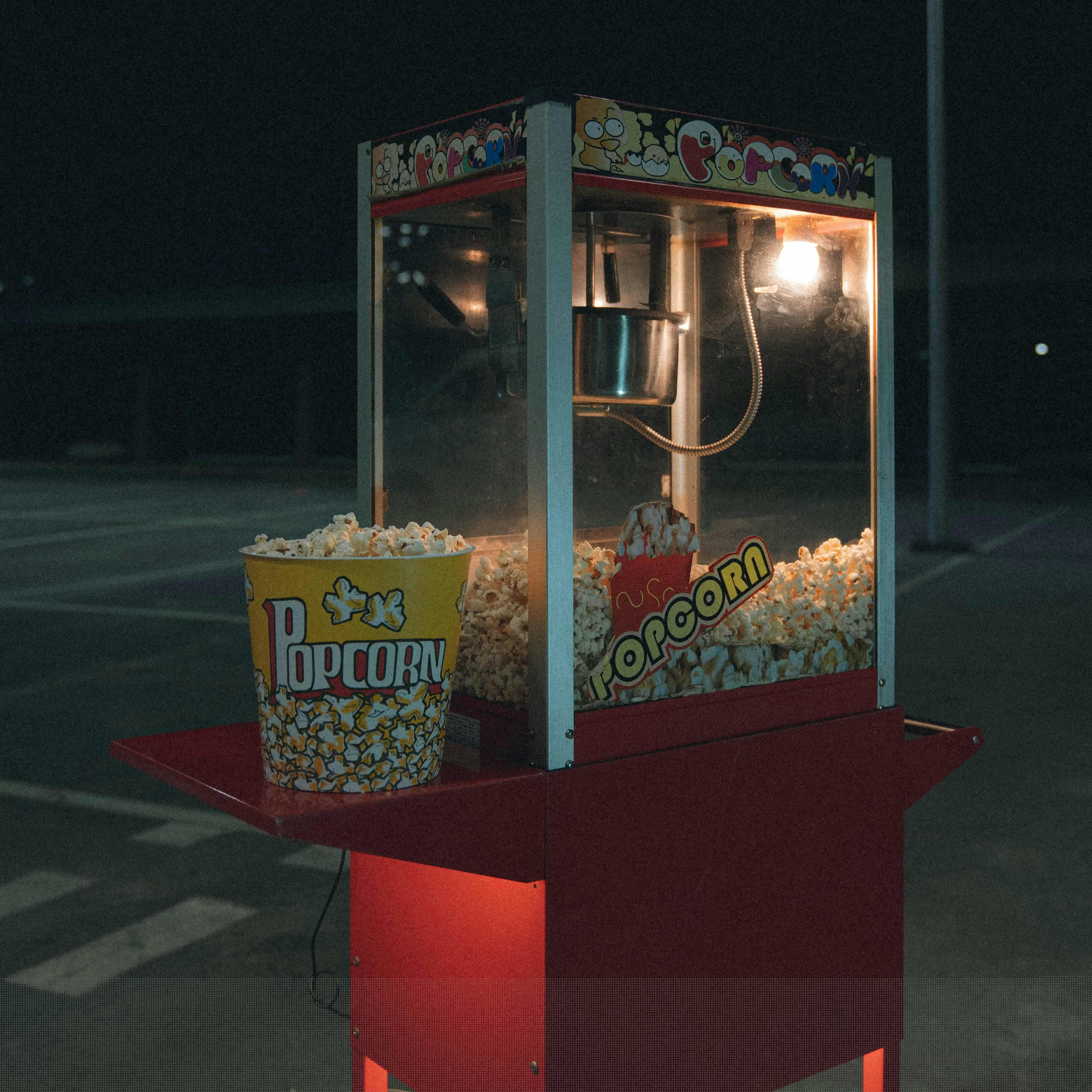 Popcorn-Maschine für süßes und salziges Popcorn