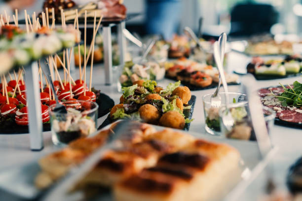Snacks und Fingerfood für Partys