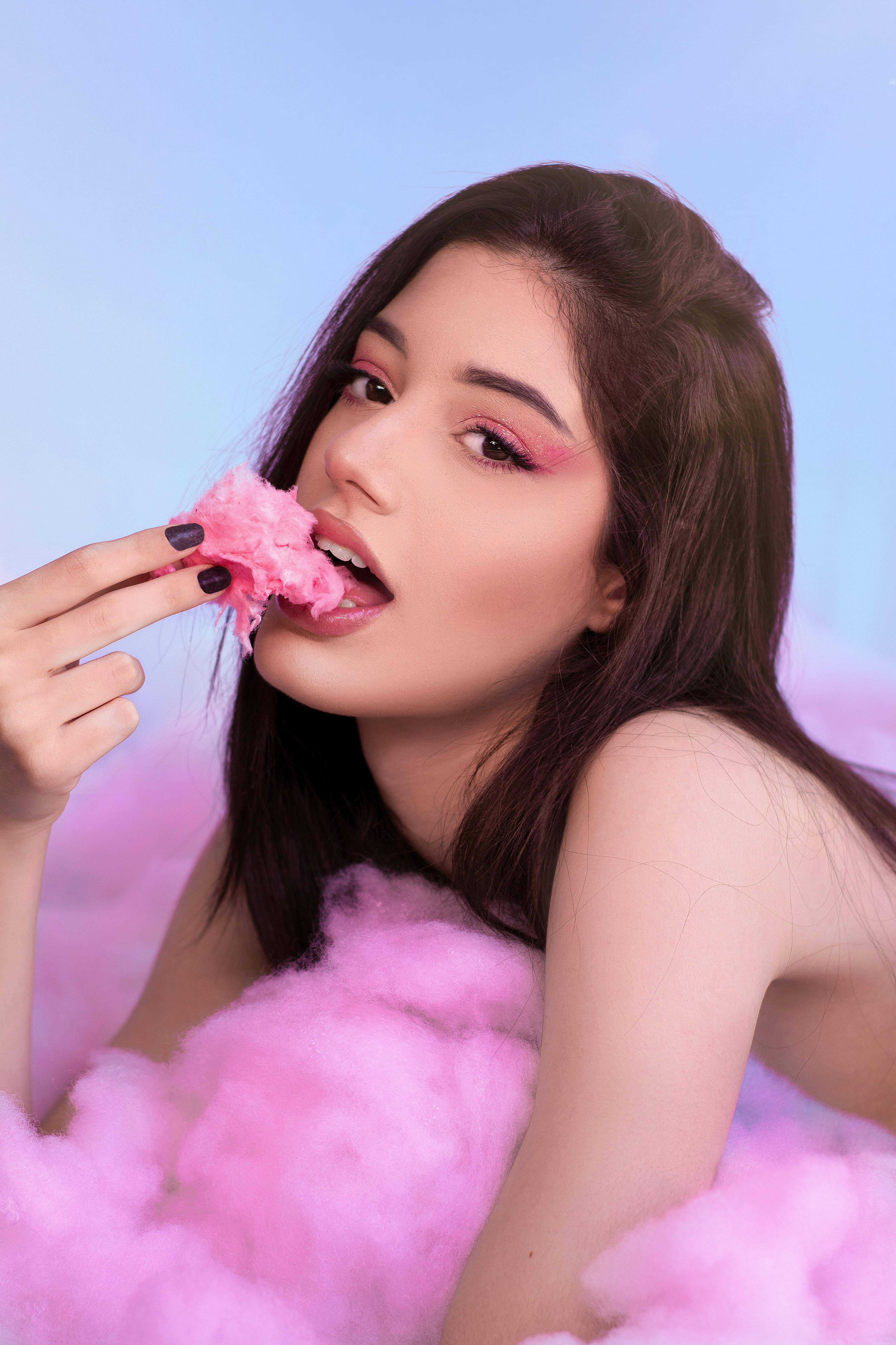 Zuckerwatte-Maschine für bunte Zuckerwatte